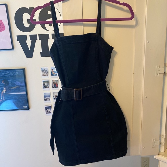 H&M tight “denim” dress - Picture 3 of 6